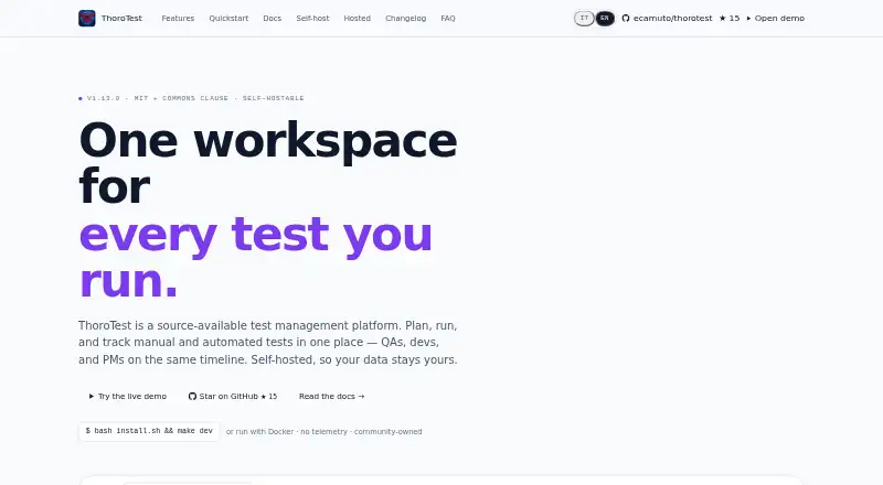 ThoroTest's website