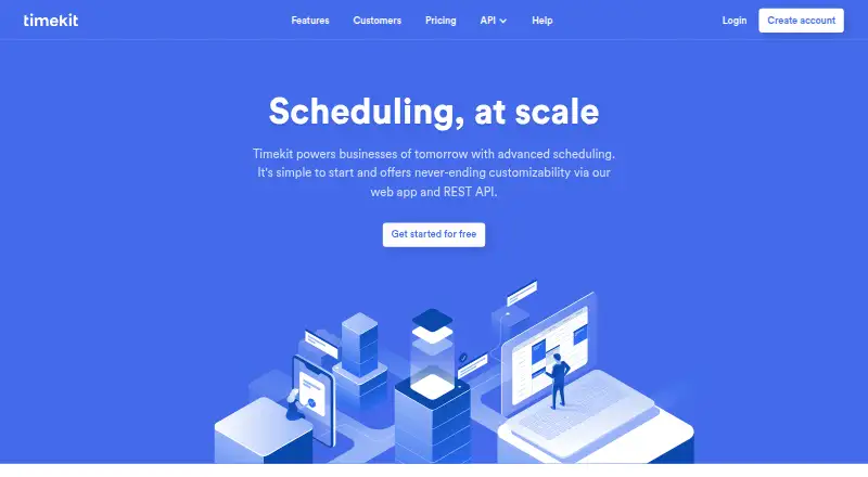 The Booking.js homepage