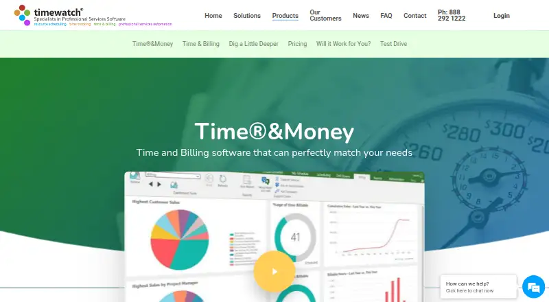 Timewatch Time & Money's website