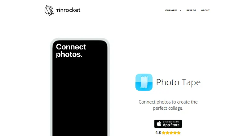 The Photo Tape homepage