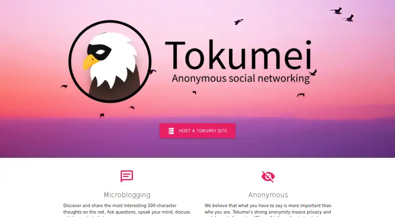 The Tokumei homepage