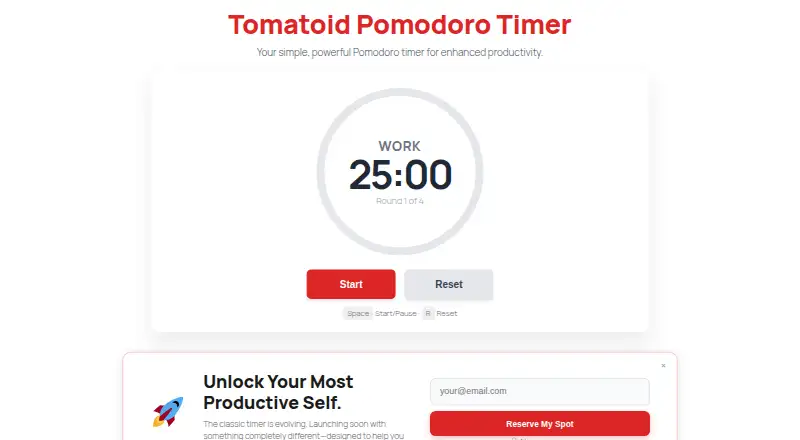 The Tomatoid homepage