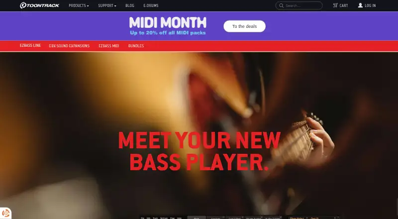 EZbass's website