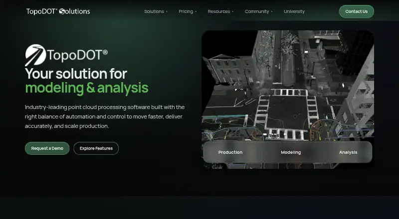 TopoDOT's website
