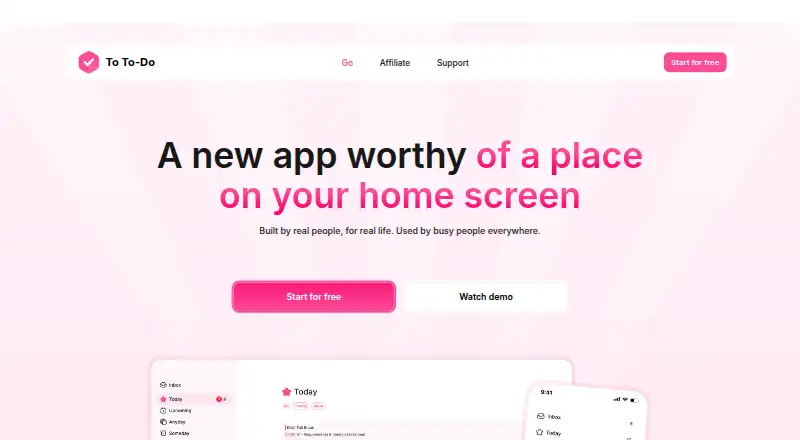 To To-Do's website