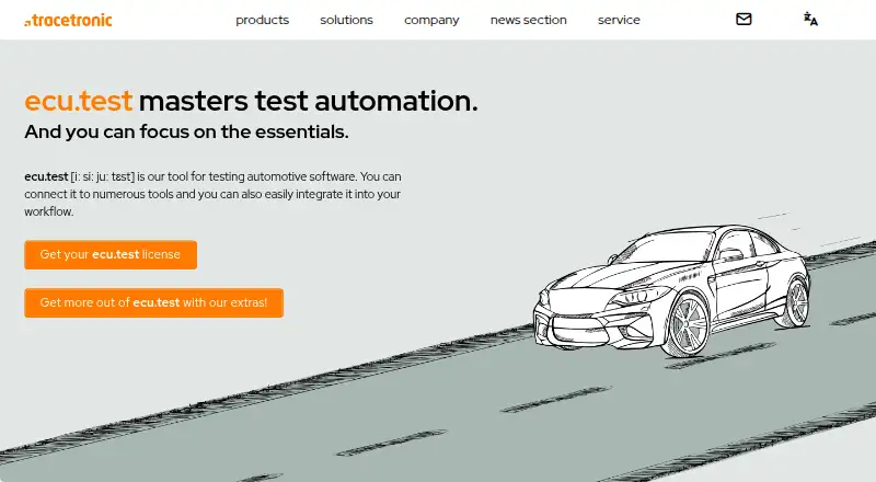 ecu.test's website