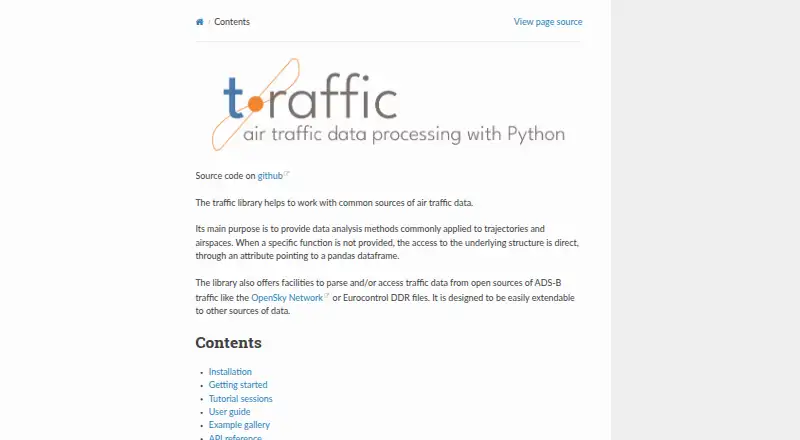 traffic's website