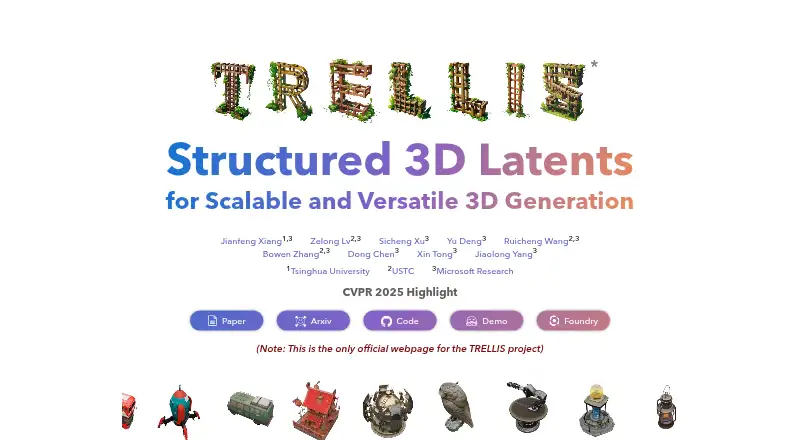 TRELLIS's website