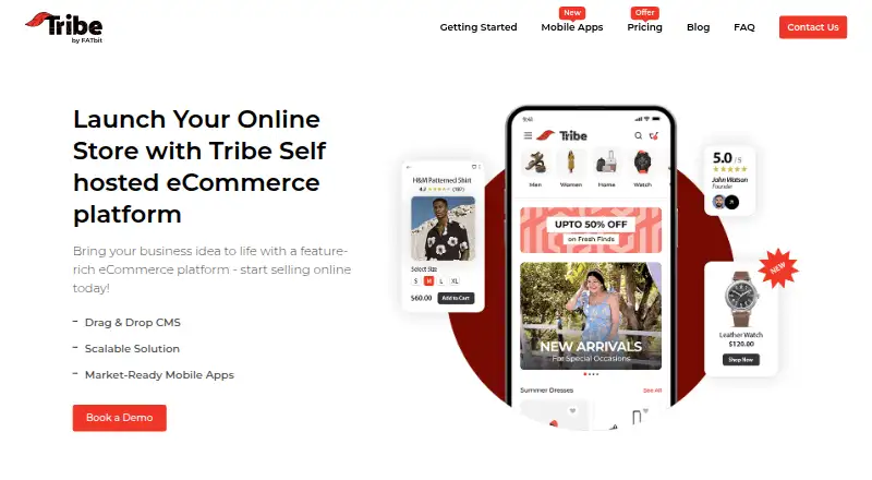 The Tribe homepage