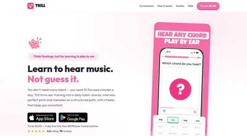 Trill's website