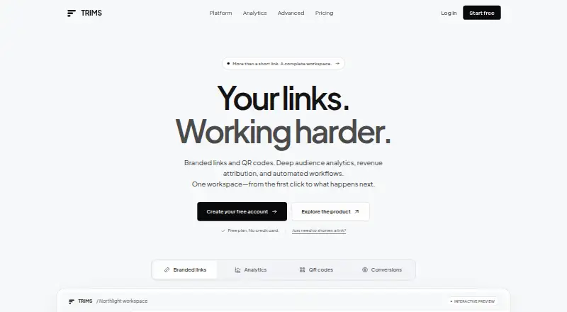 TRIMS's website