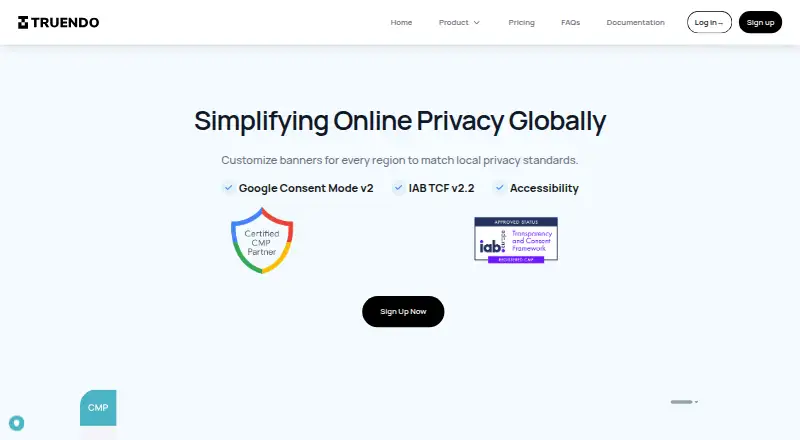 The TRUENDO homepage