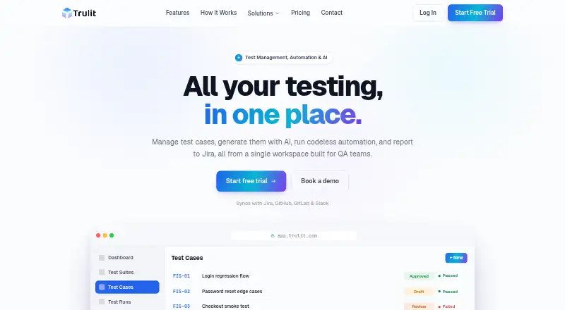 Trulit's website