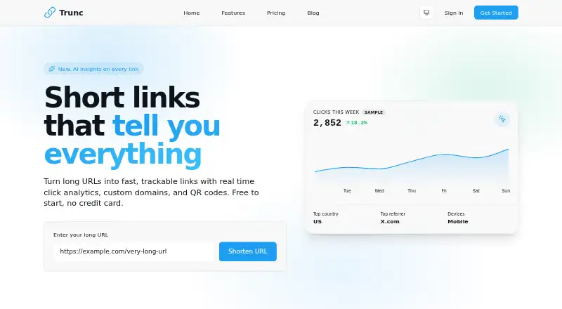 Trunc's website
