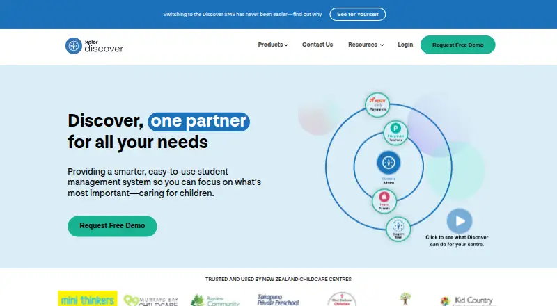 Discover by Xplor's website