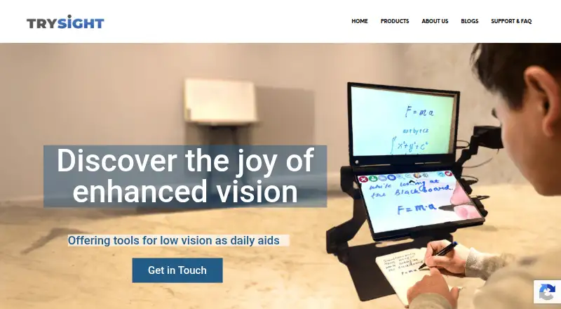 iZoom's website