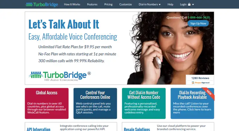 TurboBridge's website