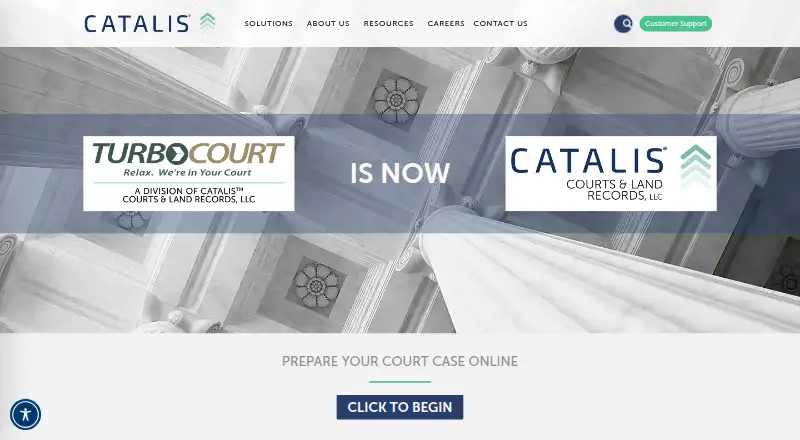 TurboCourt's website