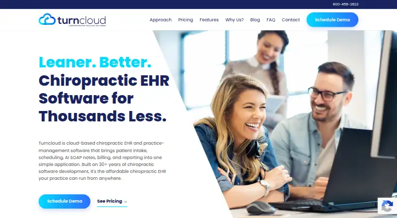 Turncloud's website