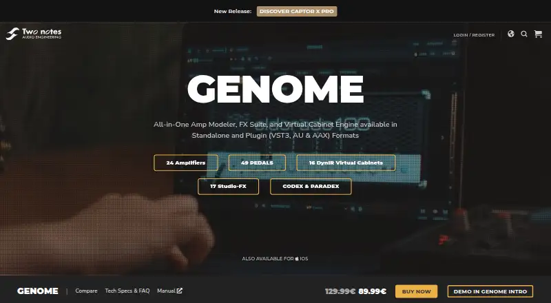 GENOME's website