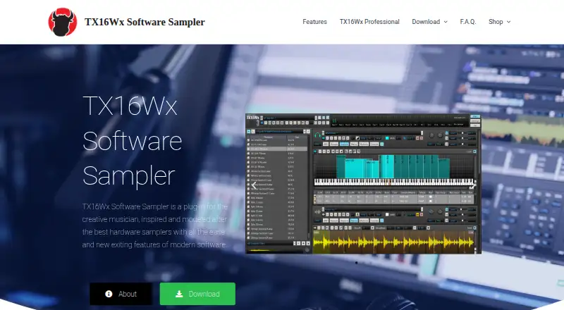 TX16Wx Software Sampler's website