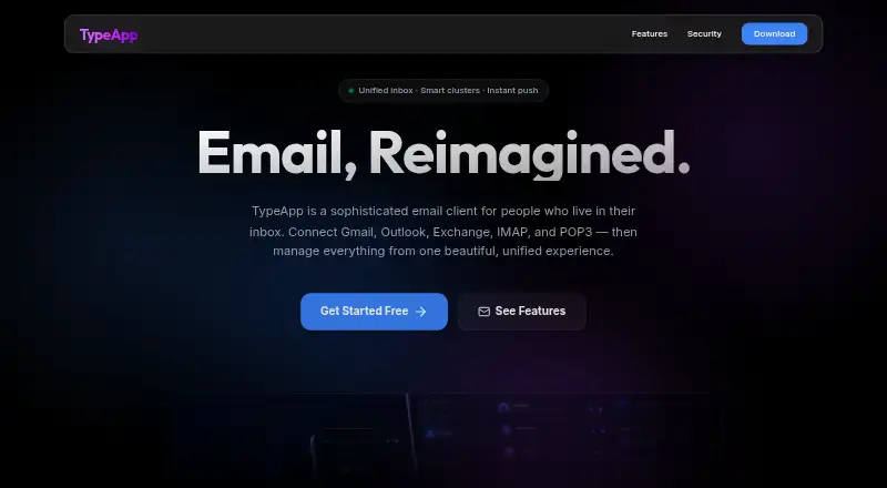 TypeApp's website