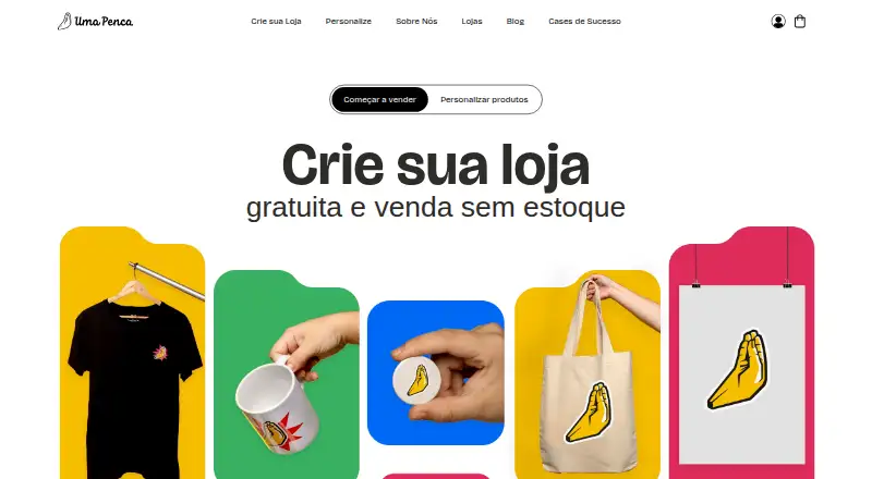 Uma Penca's website