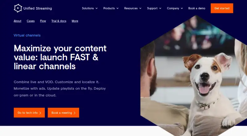 Unified Virtual Channel's website