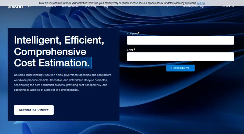 TruePlanning's website