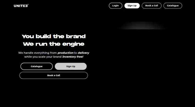 Unitee's website