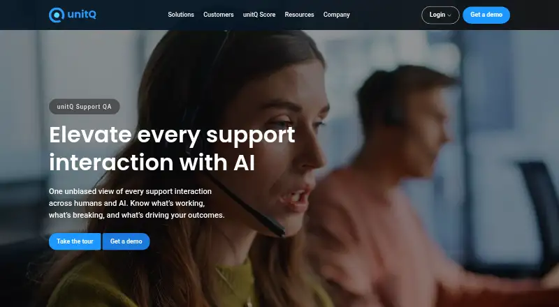 unitQ Support QA's website