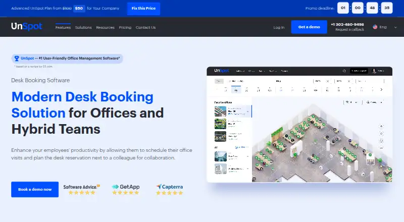 UnSpot's website