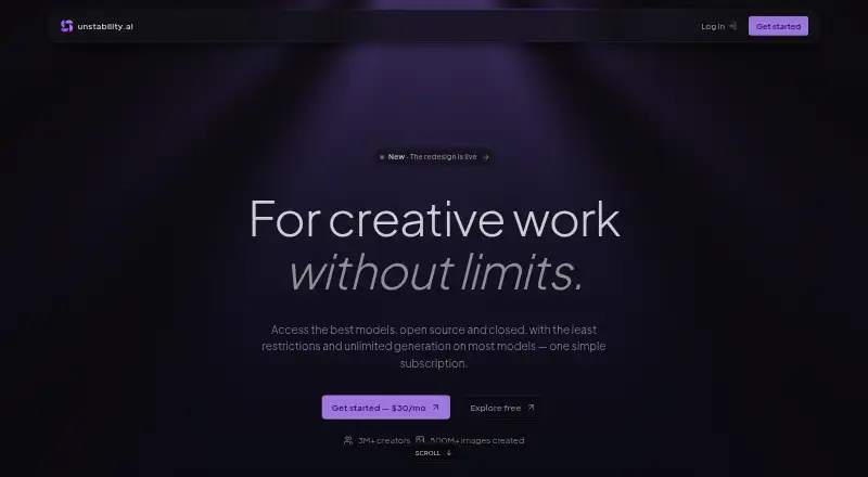 The Unstable Diffusion homepage