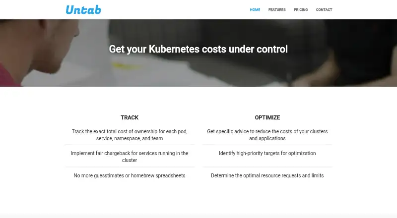 Untab's website