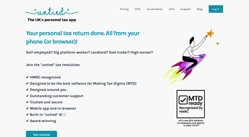 The Untied homepage