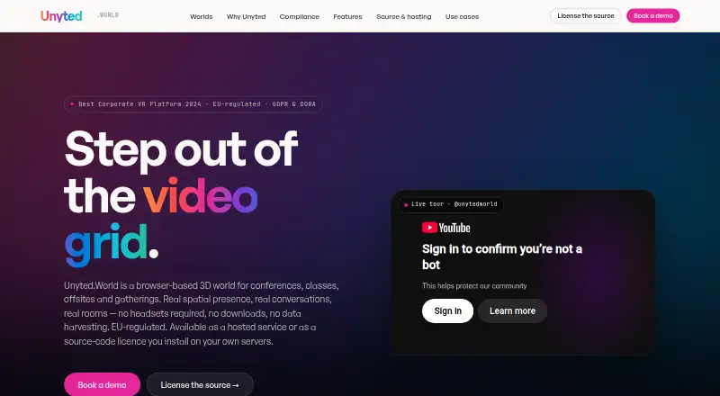Unyted.World's website