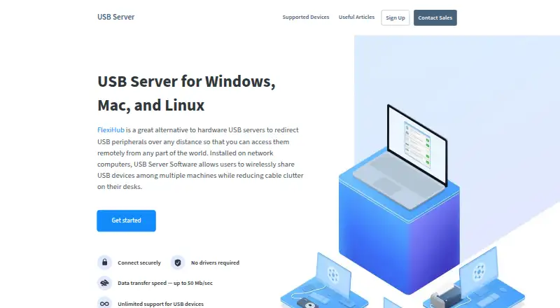 USBWebserver's website