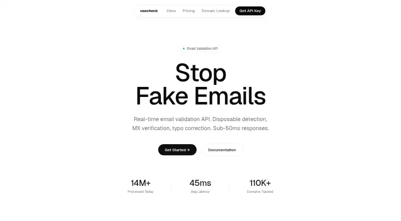 usecheck's website