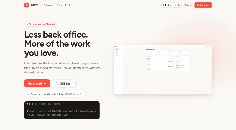 Clerq's website