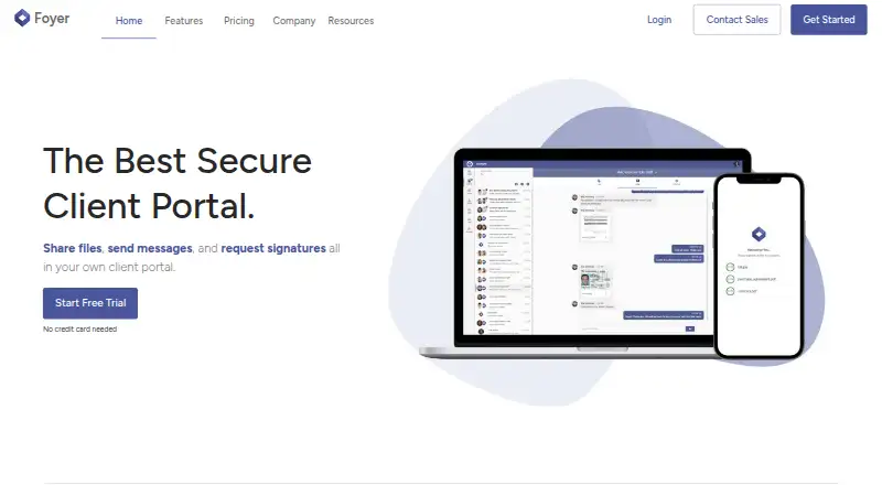 Foyer's website