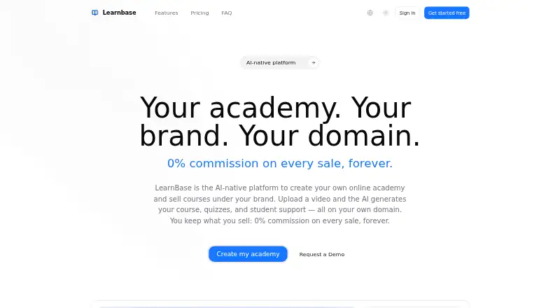 LearnBase's website