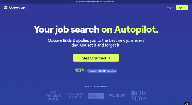 Massive's website