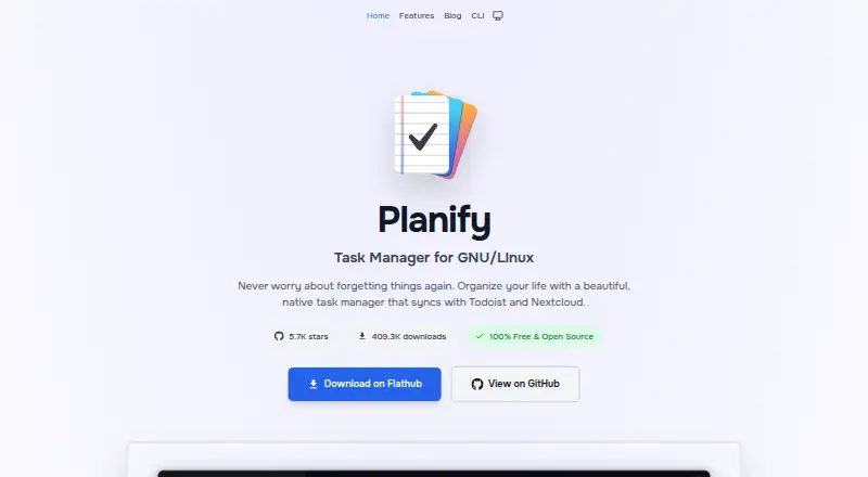 Planify's website