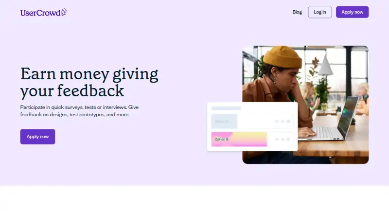 UserCrowd's website