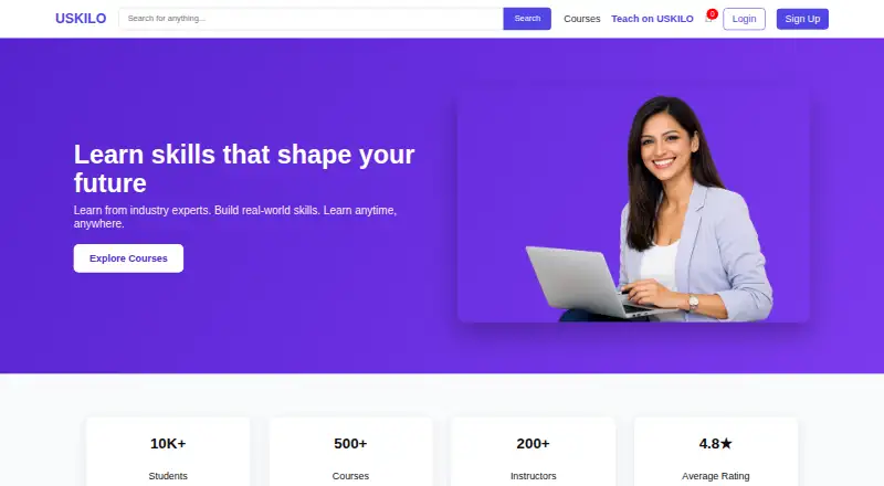 The USKILO homepage