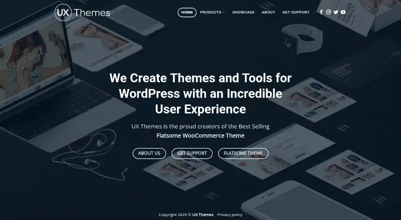 The Flatsome homepage