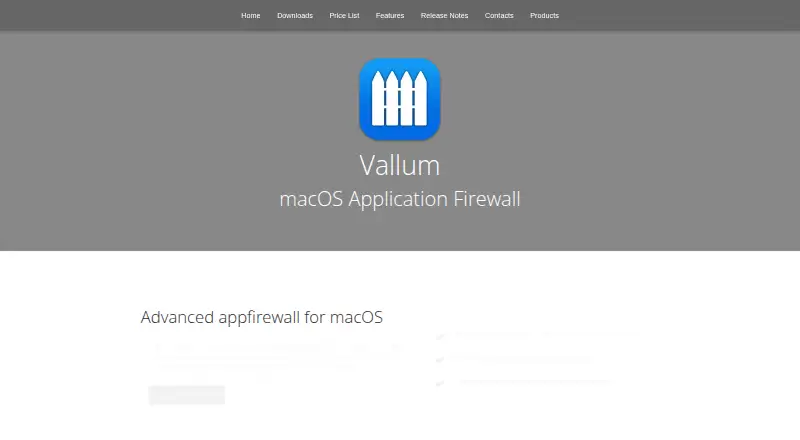 Vallum's website