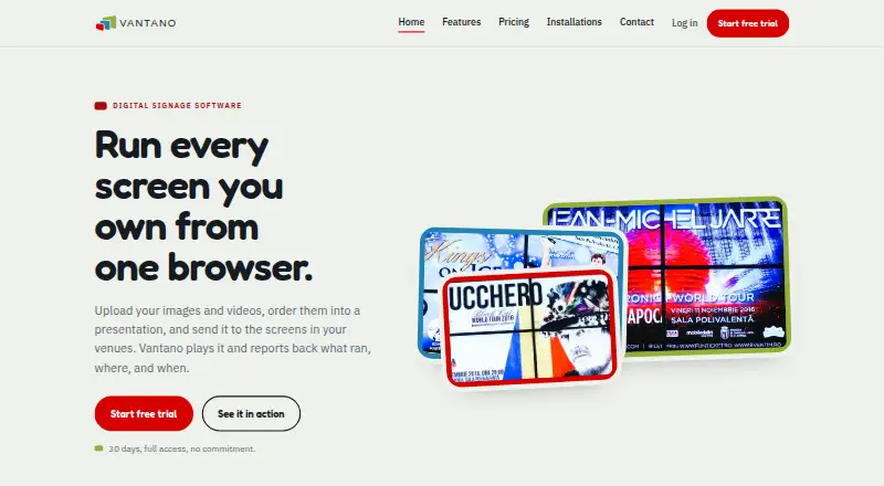 Vantano's website
