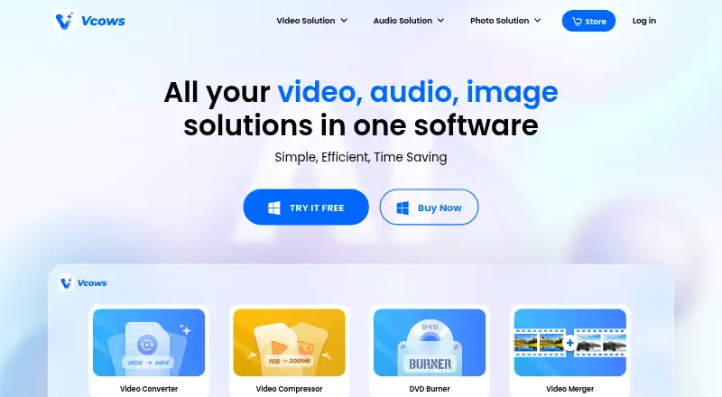 Vcows's website