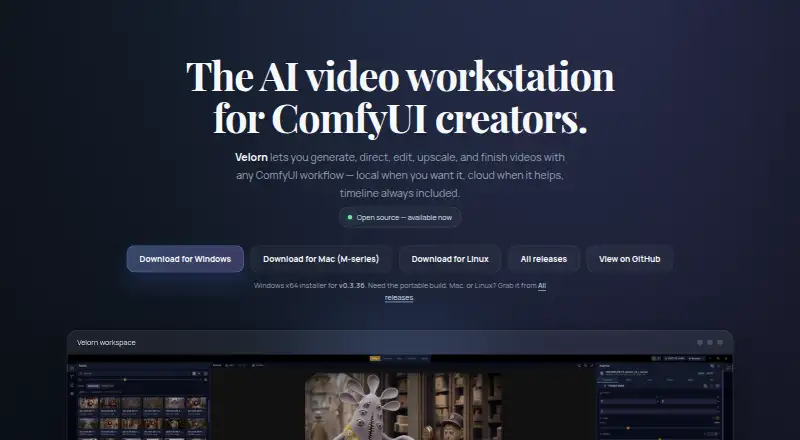 Velorn's website